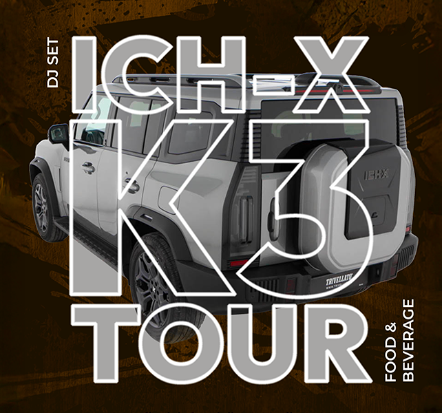 ICH-X K3 TOUR: evento lancio esclusivo